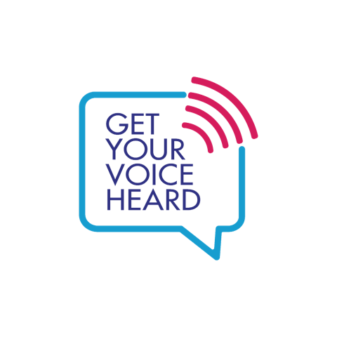 Get Your voice heard logo